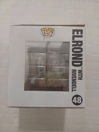 Funko Pop! El Señor de los Anillos Elrond con Rive