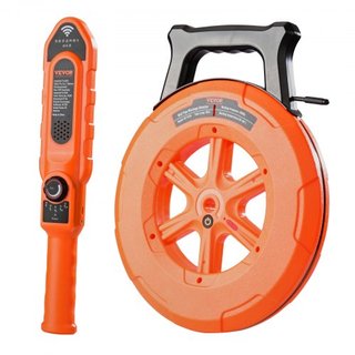 Detector de Bloqueo de Tuberías Localizadores 100ft/30m Impermeable para PVC Plástico Metal