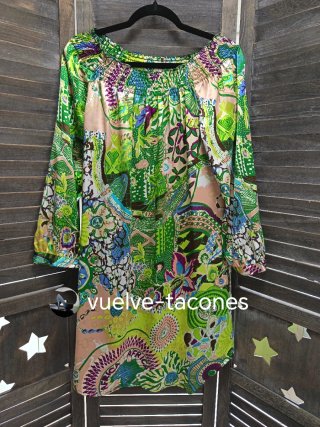 Vestido cuello barco ♡  TANTRA * talla L