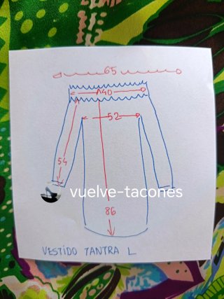 Vestido cuello barco ♡  TANTRA * talla L