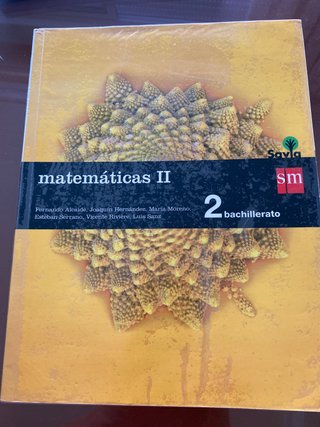 Matemáticas II 2 Bachillerato