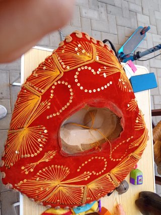 Gorro Mexicano Antiguo Bordado