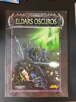 Codex Eldars Oscuros Warhammer 40k