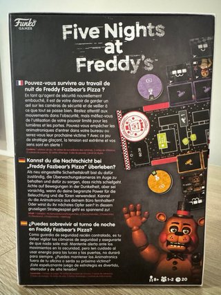 Juego de mesa Five Nights at Freddy's