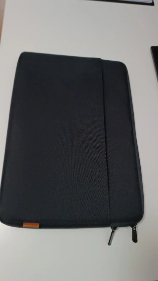 Funda portátil 15-15,6" gris con cremallera