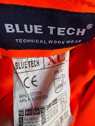 Pantaloni da lavoro alta visibilità Blue Tech XL