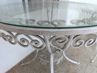 Mesa y 2 sillas de jardín/terraza