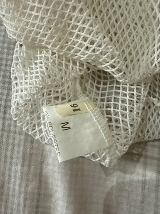 Camiseta de malla By-Ven blanca