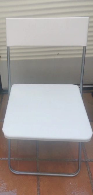 Silla plegable Jeff Ikea blanca