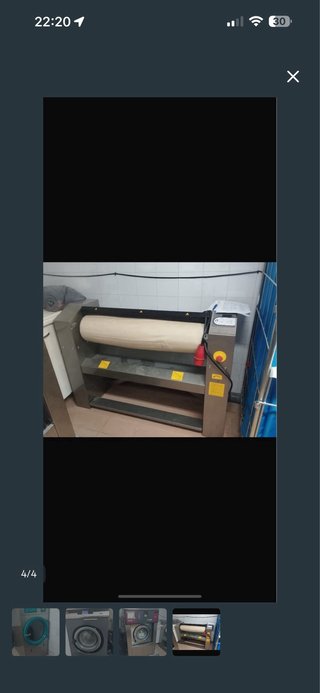 Plancha rodillo lavandería DOMUS PM-1025