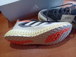 Zapatillas Adidas 4D Running Naranja Blanco