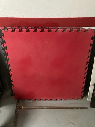 6 Piezas Tatami Puzzle Rojo
