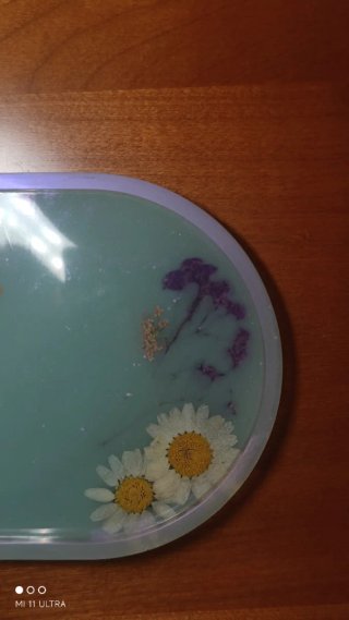 Set svuotatasche e portacandela fiori