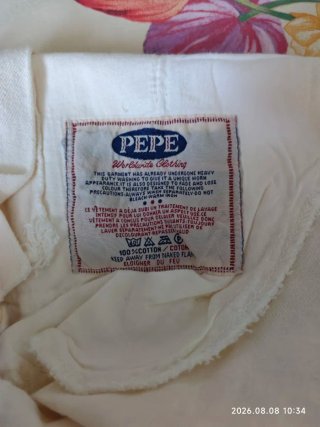 Peto Pepe Jeans Vintage Blanco