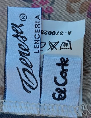 Conjunto Lencería Vintage El Corte Inglés T.40