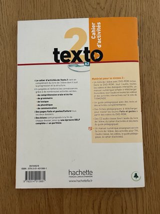 Pack Libros Francés A2 - Texto 2 (Hachette)