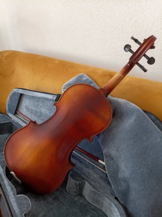 Violín 3/4 con funda y arco