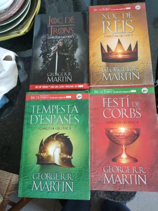 Libros juego de tronos