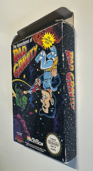 Rad Gravity Nintendo NES Pal España Completo