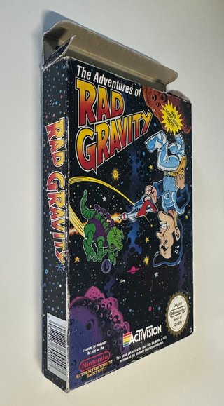 Rad Gravity Nintendo NES Pal España Completo