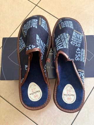 Zapatillas casa Natalia hombre nº44 sin estrenar