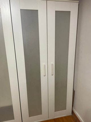 Armario blanco Ikea puertas correderas