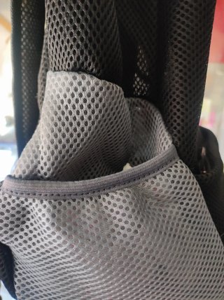 Mochila Transportín Perro Gato Negra Gris