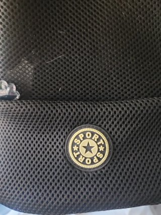 Mochila Transportín Perro Gato Negra Gris