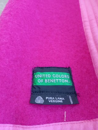 Coperta Pura Lana Vergine Rosa