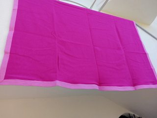 Coperta Pura Lana Vergine Rosa