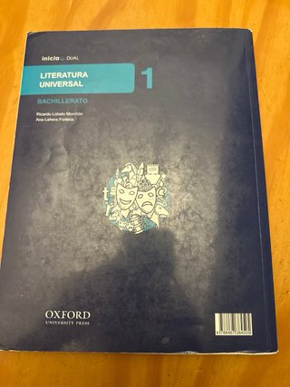 Literatura universal, 1 Bachillerato