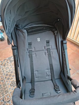 Silla de paseo gris oscuro