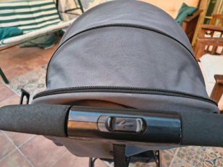 Silla de paseo gris oscuro