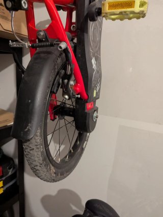 Bicicleta BTWIN 16 pulgadas Aluminio Roja