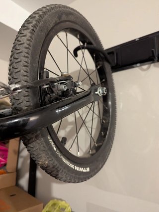Bicicleta BTWIN 16 pulgadas Aluminio Roja