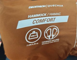 Hamaca Quechua Comfort Marrón