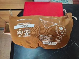 Hamaca Quechua Comfort Marrón