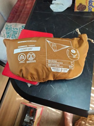 Hamaca Quechua Comfort Marrón