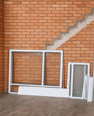 Ventana aluminio 3 hojas con persiana