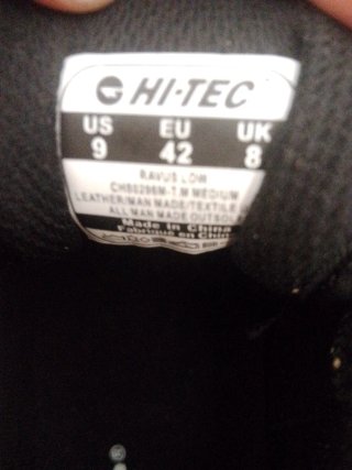 Zapatos Hi-Tec para senderismo