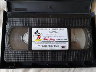 VHS Walt Disney - Fantasia