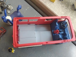 Furgoneta taller y fórmula 1 Playmobil