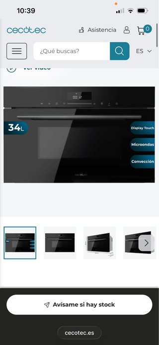 Horno Microondas Cecotec