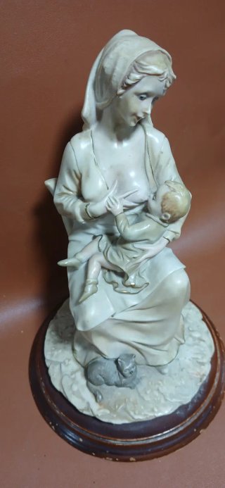 3 Figuras estilo Capodimonte/Lladró