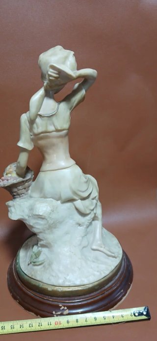 3 Figuras estilo Capodimonte/Lladró