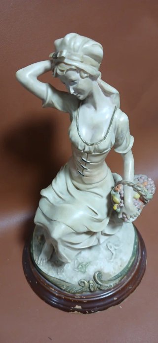 3 Figuras estilo Capodimonte/Lladró