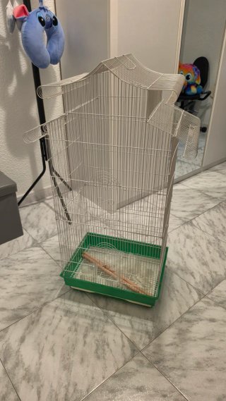 Jaula grande pájaros pagoda (103X44,5X33,5)