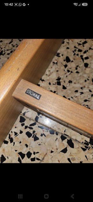 Trona evolutiva madera