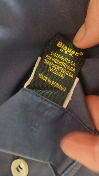 Camicia Blauer Uomo Taglia M