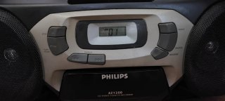 Minicadena Philips AZ1200 CD Radio Cassette